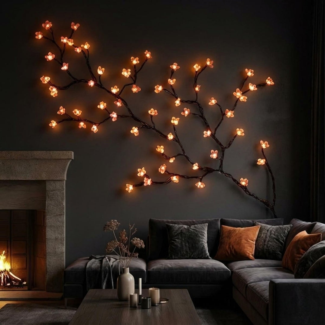 WillowGlow LED Wall Branch Light | Decorative Illuminated Wall Art