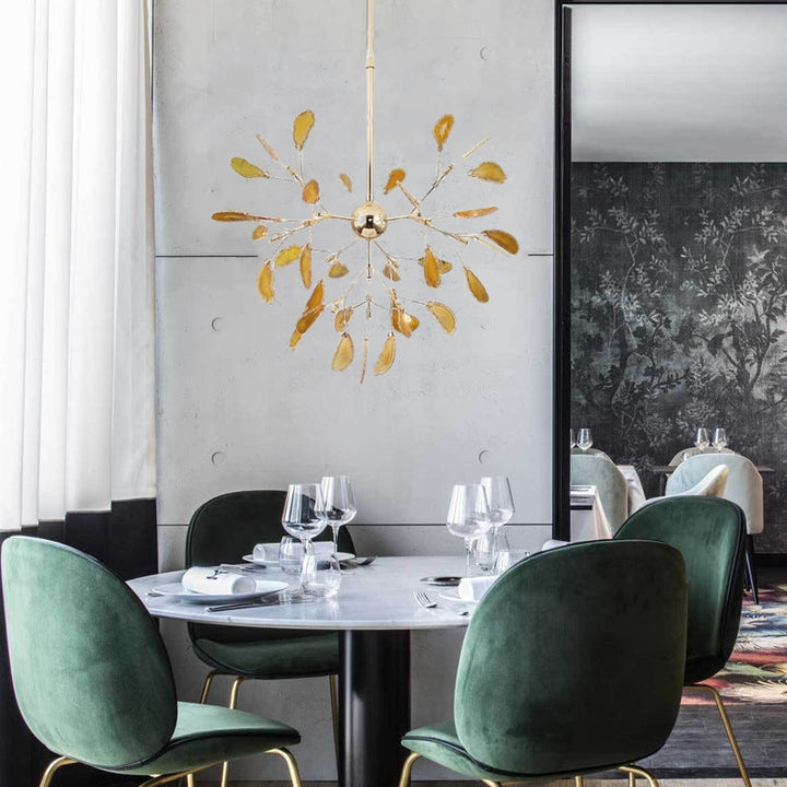 Aria Agate Creative Colorful Chandelier Bedroom/Living Room