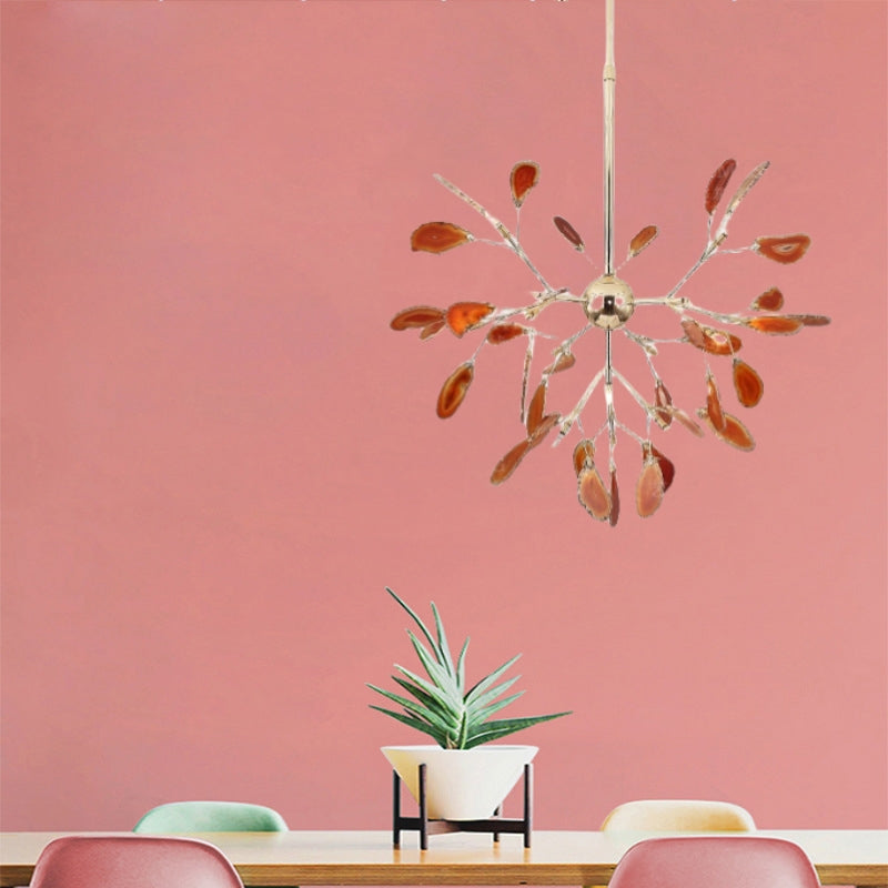 Aria Agate Creative Colorful Chandelier Bedroom/Living Room