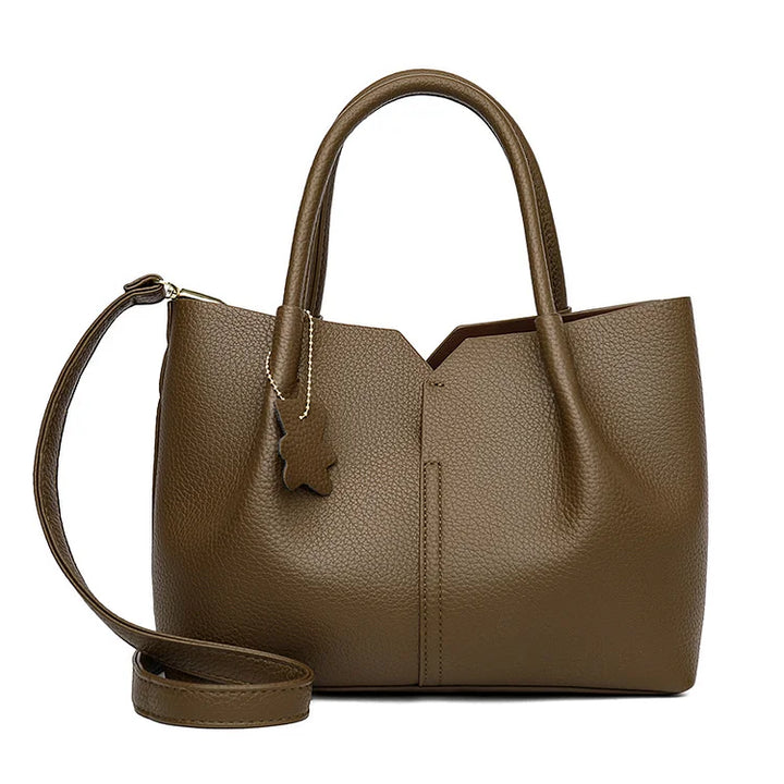 Ravenna – Vegan Leather Shoulder Bag, Work Bag