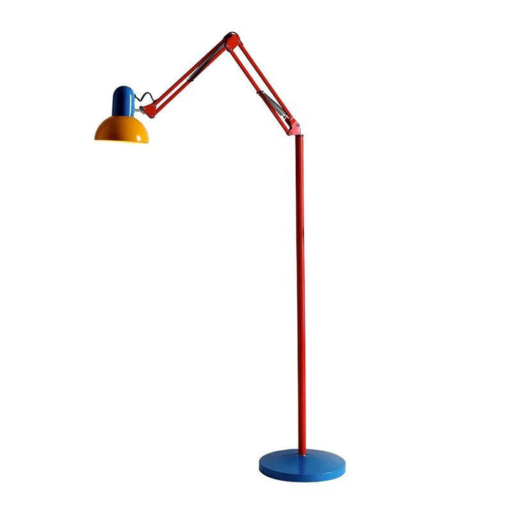 Modern Simplicity Iron Half-Circle 1-Light Standing Floor Lamp for Bedroom