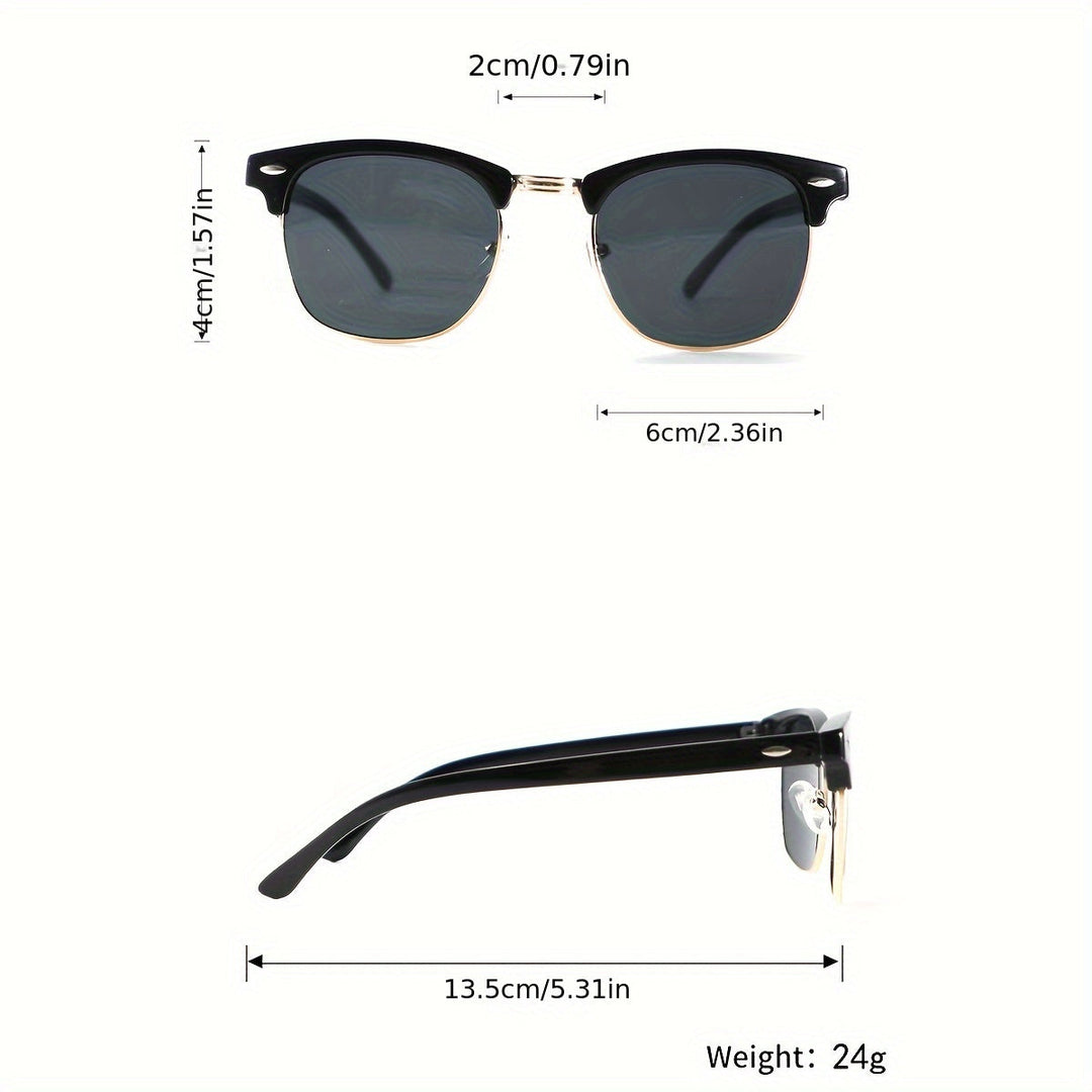 Relaxed Classic Sunglasses – Trendy and Comfortable for Every Occasion