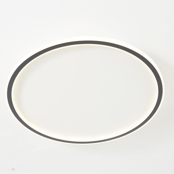 Quasso Flush Mount Ceiling Lamp Modern LED Round