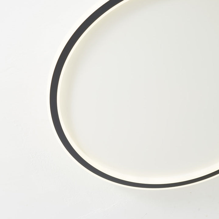 Quasso Flush Mount Ceiling Lamp Modern LED Round