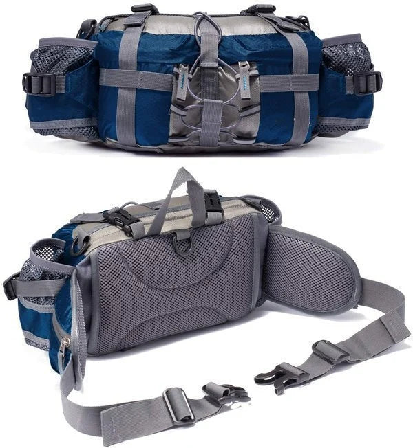 Ultralight Waterproof Outdoor Waist Pack with Bottle Holders