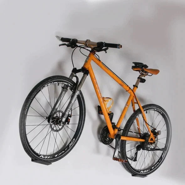 Steel Wall-Mounted Bike Hook – Space-Saving Horizontal Bicycle Storage