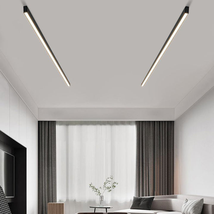 Solin Linear Black Ceiling Lamp/Wall Lamp