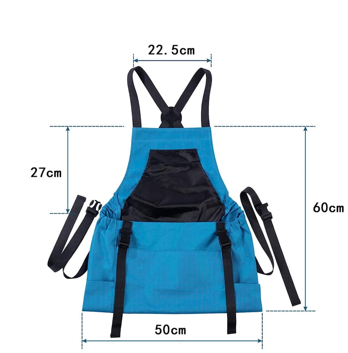 Oxford Fabric Waterproof Garden Apron with Adjustable Straps