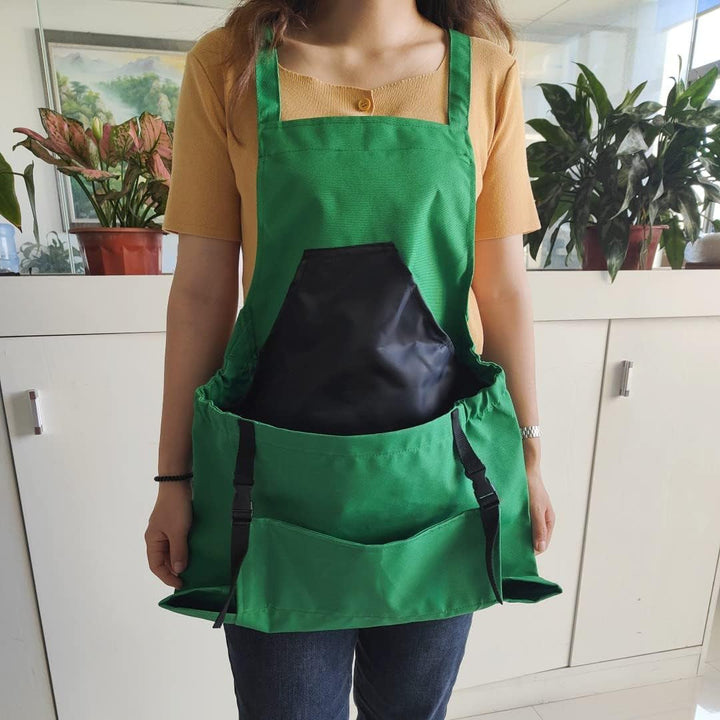 Oxford Fabric Waterproof Garden Apron with Adjustable Straps