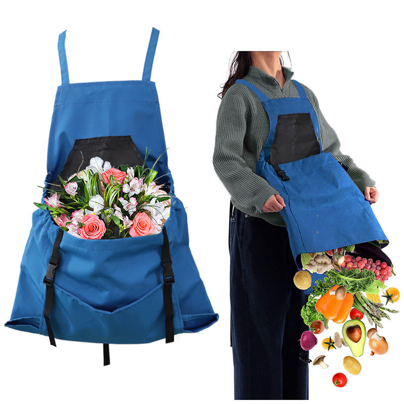 Oxford Fabric Waterproof Garden Apron with Adjustable Straps