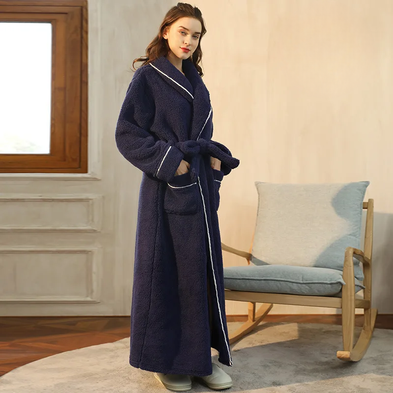 FleeceComfort - Winter Bathrobe in Flannel