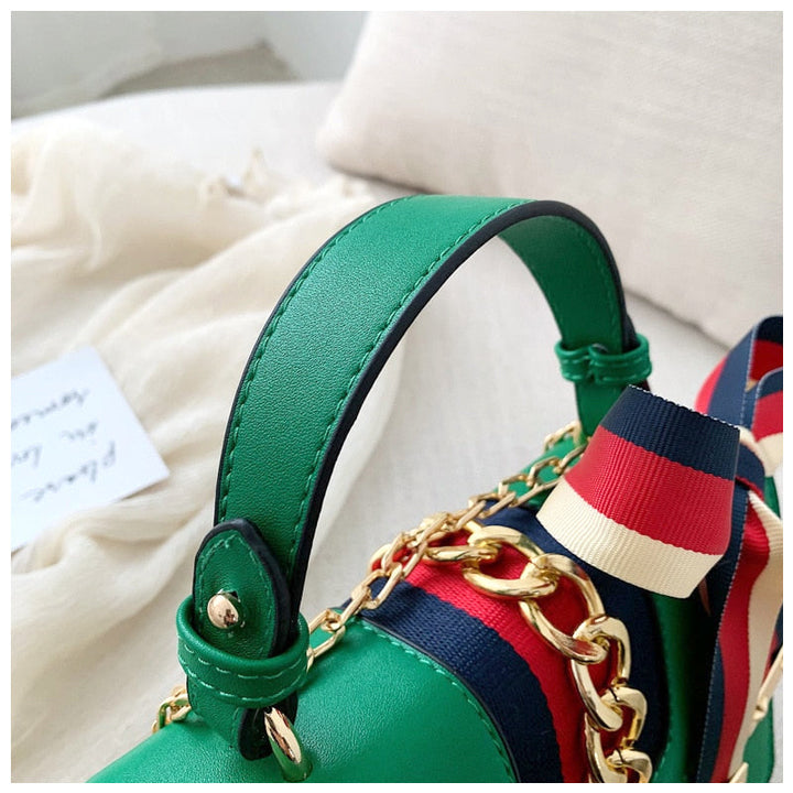 Cleo – Mini Vegan Cowhide Crossbody Bag