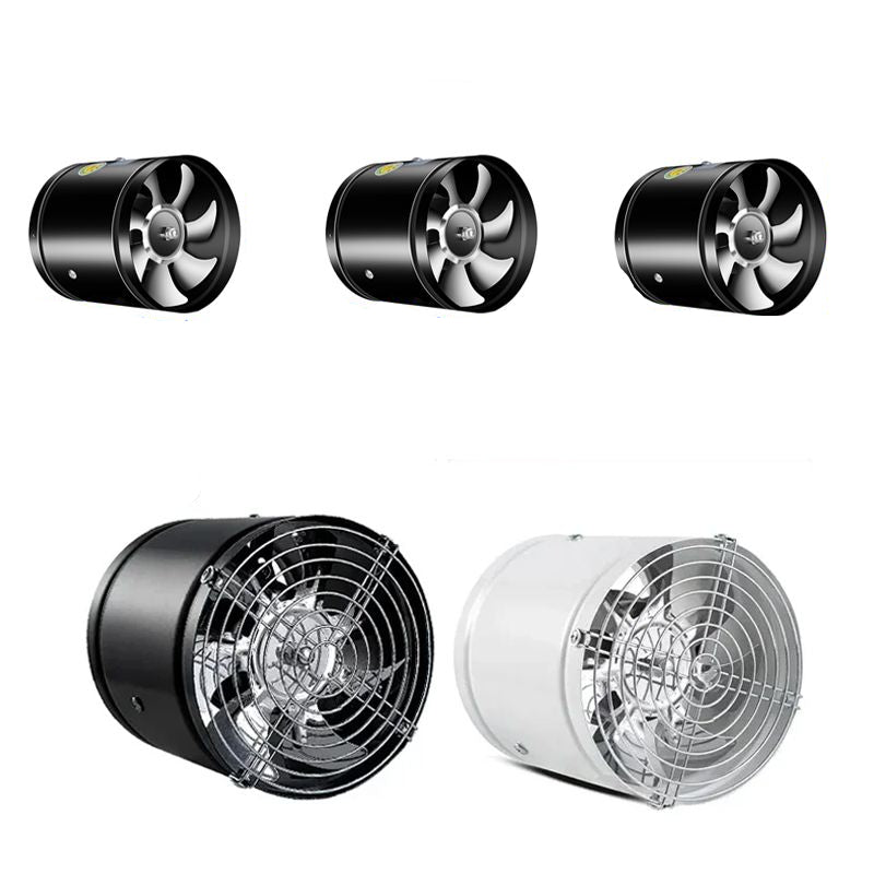 High-Performance Quiet Exhaust Fan with Copper Motor and Reinforced Blades