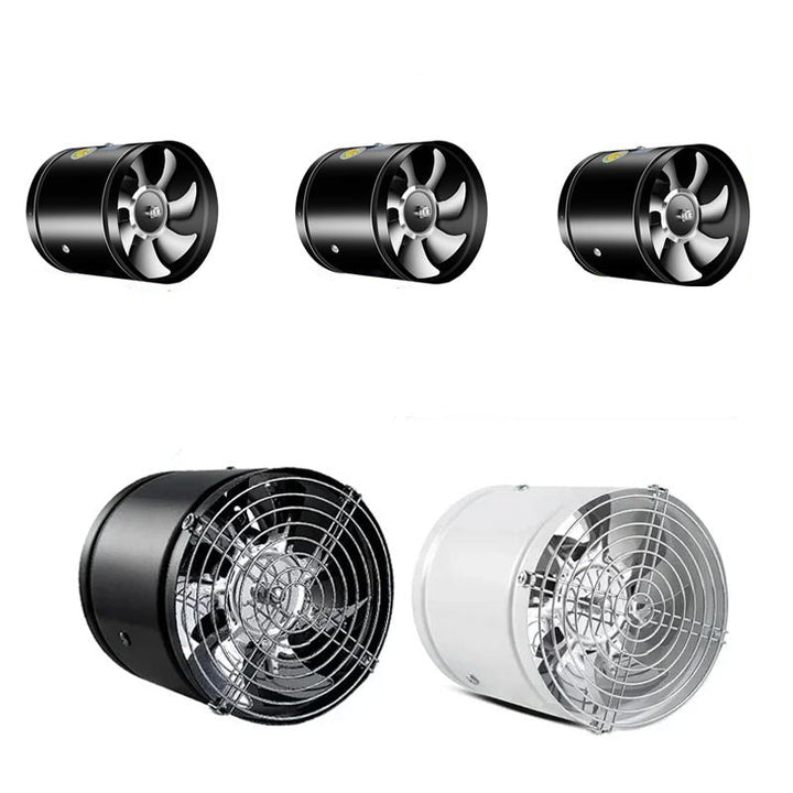 High-Performance Quiet Exhaust Fan with Copper Motor and Reinforced Blades
