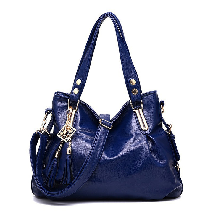Reva – Tassel Hobo Bag, Vegan Leather Shoulder Bag