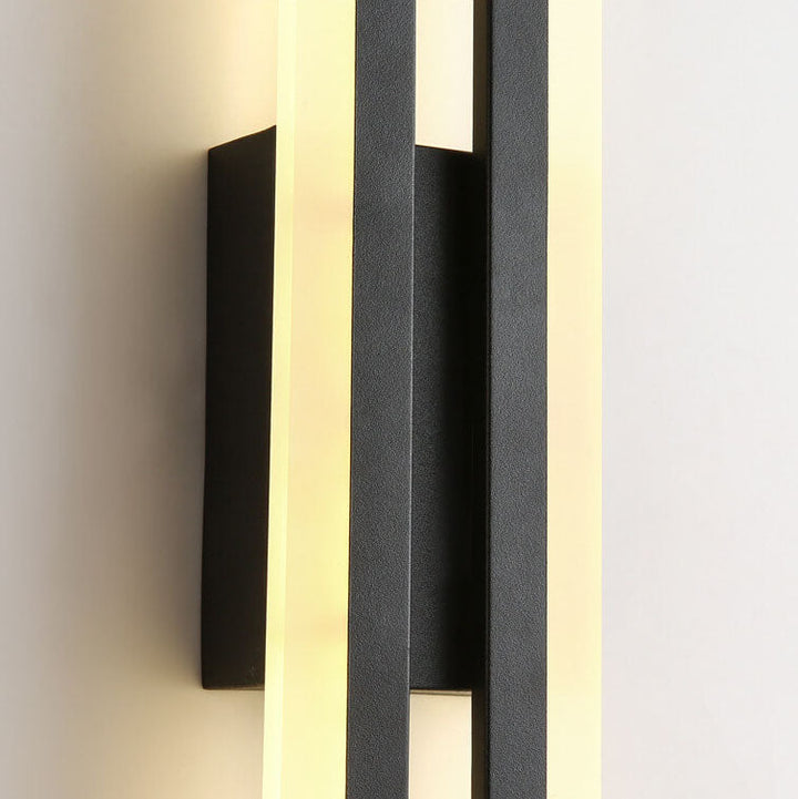Modern Minimalist Lines Iron Acrylic LED Wall Lamp