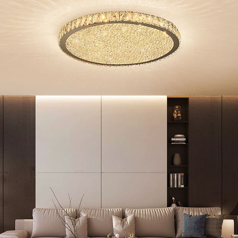 Eliza Luxe Crystal Ceiling Lamp