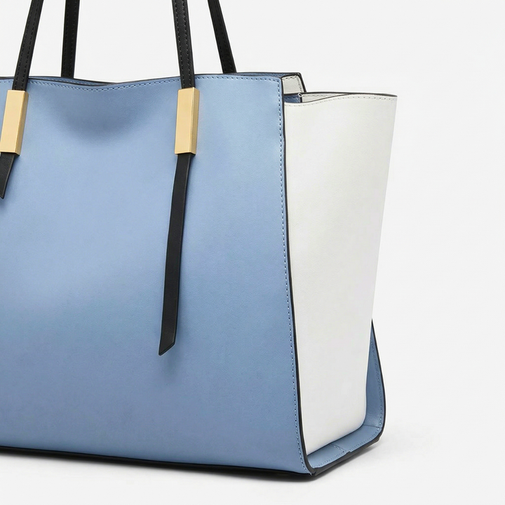 Harlow – 4-Piece Vegan Leather Tote Bag Set, Work Bag