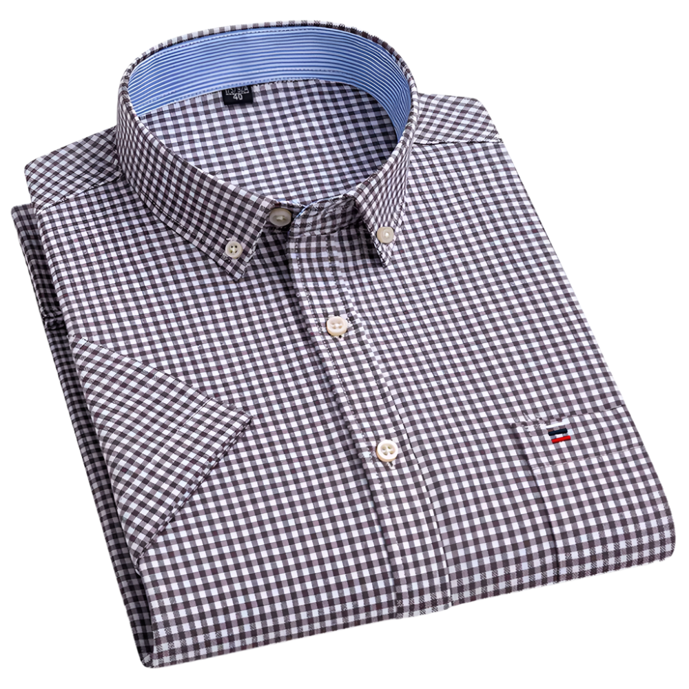Brent – Classic Cotton Shirt with Pattern