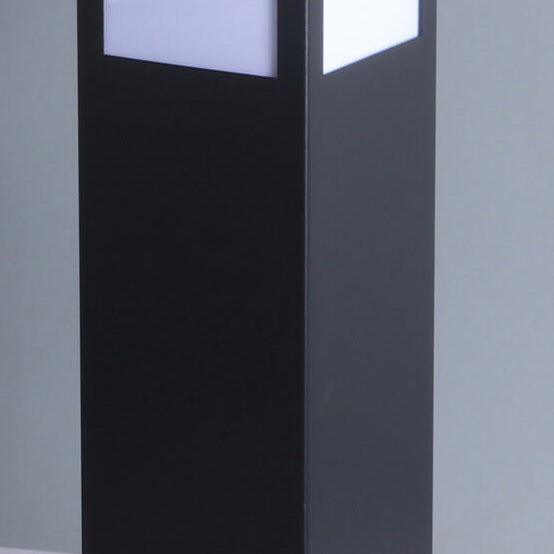 Modern solar cell grass mat square column outdoor waterproof road lamp