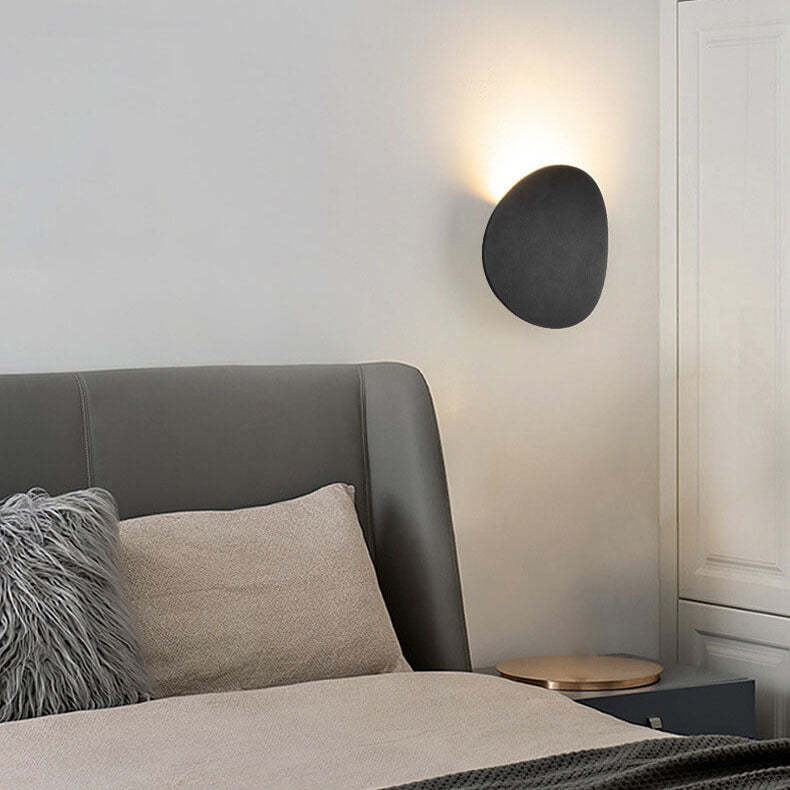 Minimalist Round 1-Light Source LED Indoor Outdoor Wall Lamp