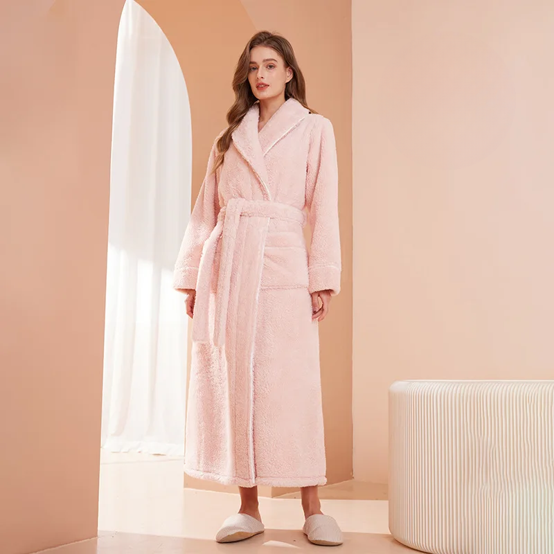 FleeceComfort - Winter Bathrobe in Flannel
