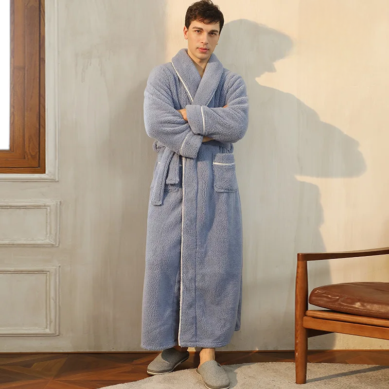 FleeceComfort - Winter Bathrobe in Flannel