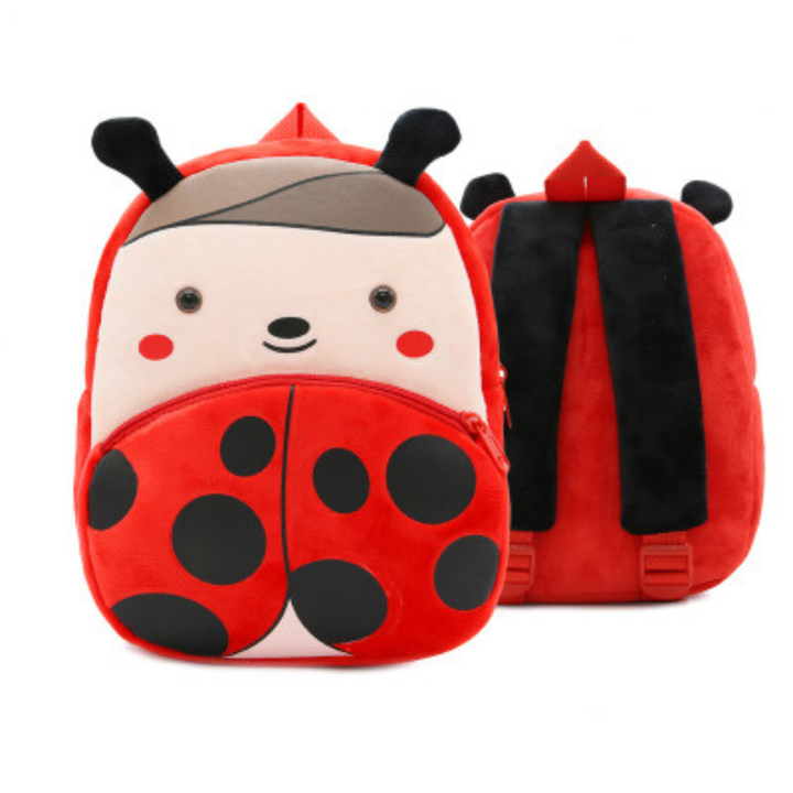 Plush Animal Character Backpack for Kids – Cute Cartoon Design