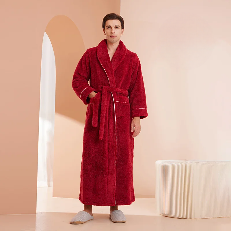 FleeceComfort - Winter Bathrobe in Flannel