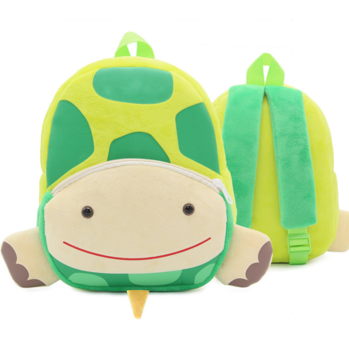 Plush Animal Character Backpack for Kids – Cute Cartoon Design