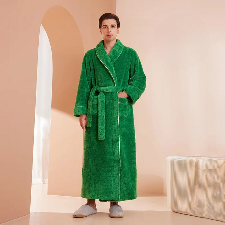 FleeceComfort - Winter Bathrobe in Flannel
