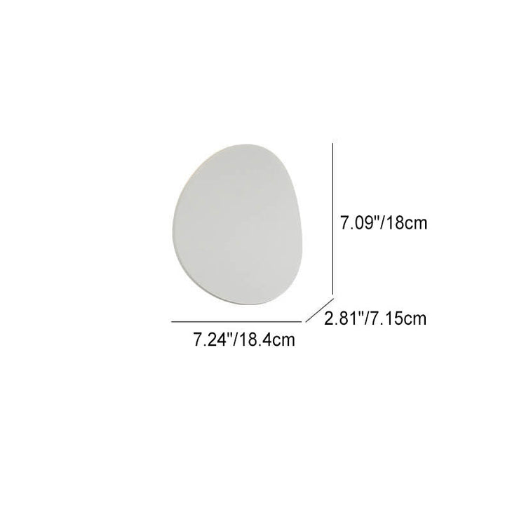 Minimalist Round 1-Light Source LED Indoor Outdoor Wall Lamp