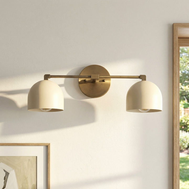 Nordic Metal Deep Ball Vanity Sconce