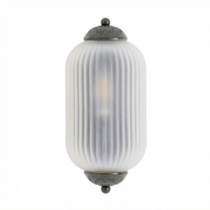 Lumi Vintage Antique Milk Glass Flush Eloise Wall Lamp