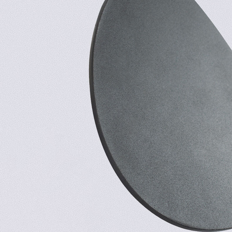 Minimalist Round 1-Light Source LED Indoor Outdoor Wall Lamp