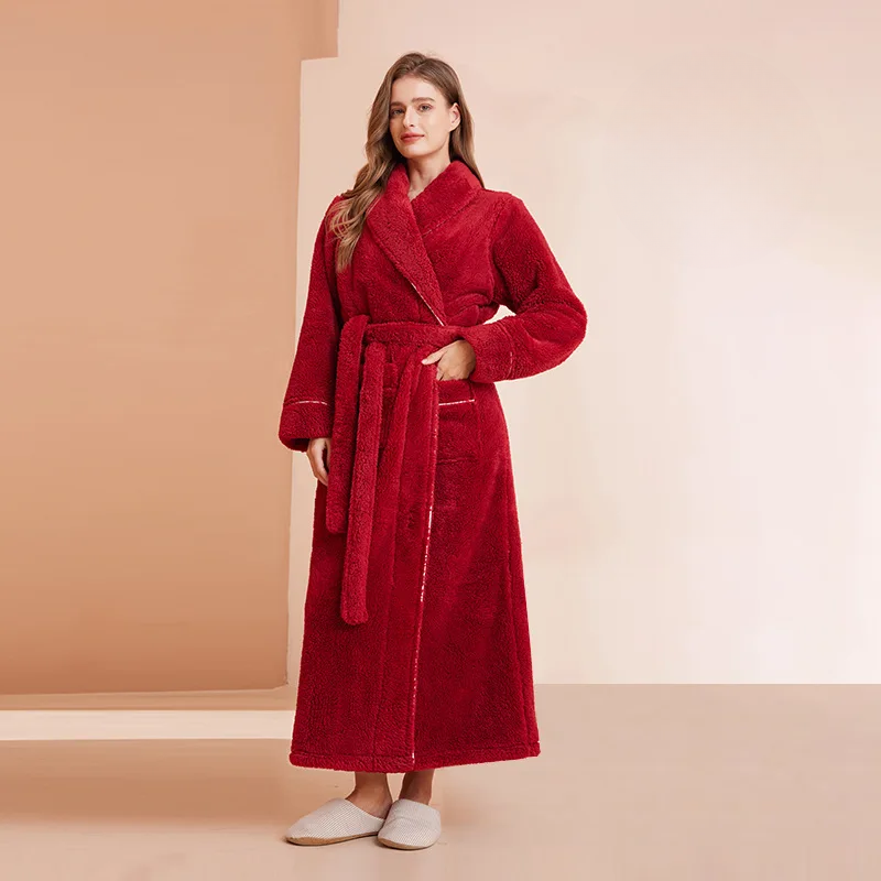 FleeceComfort - Winter Bathrobe in Flannel