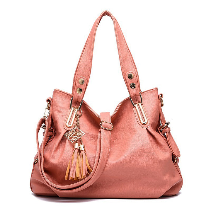Reva – Tassel Hobo Bag, Vegan Leather Shoulder Bag