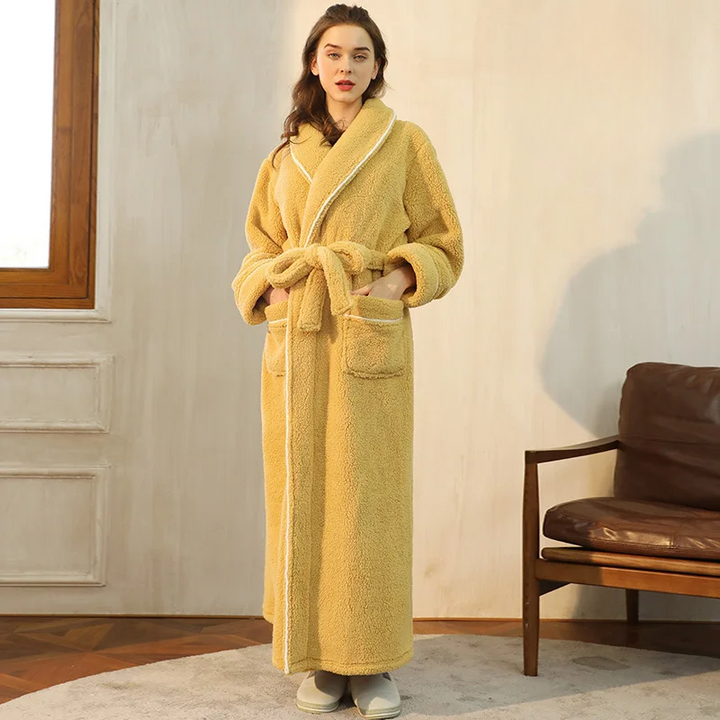 FleeceComfort - Winter Bathrobe in Flannel