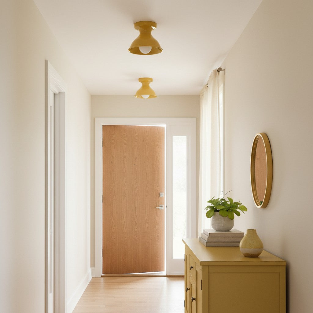 Jenna Modern Colorful Ceramic Ceiling Lamp