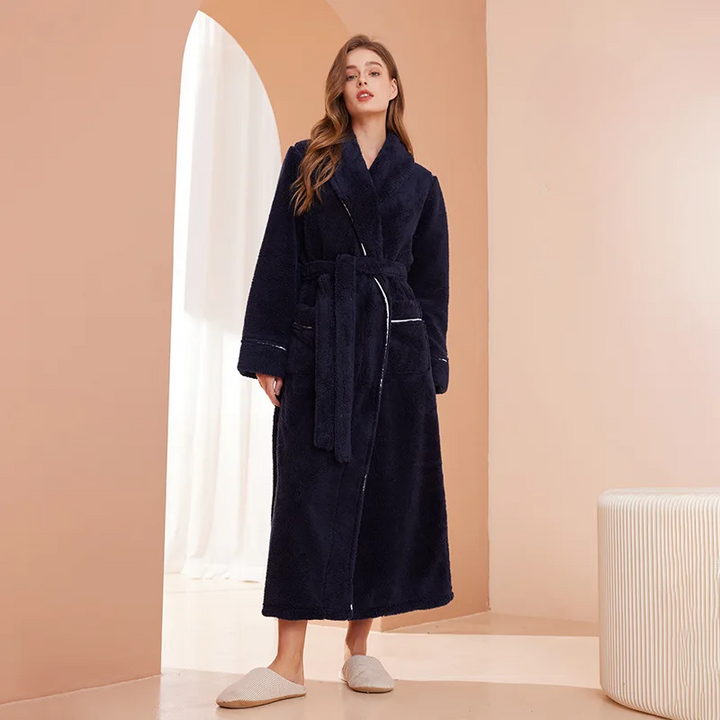 FleeceComfort - Winter Bathrobe in Flannel