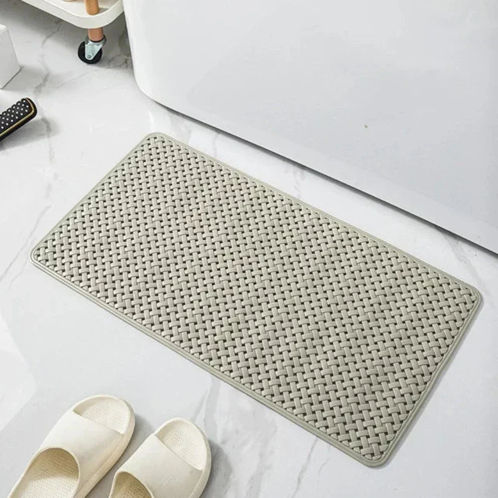SafeStep Bathroom Floor Mat with Suction Cups – Non-Slip Bath Mat for Safety