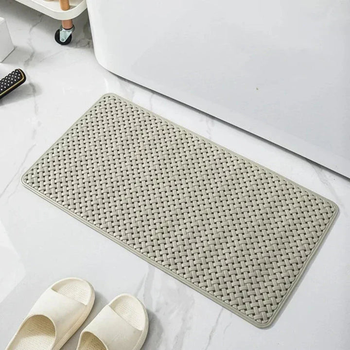 SafeStep Bathroom Floor Mat with Suction Cups – Non-Slip Bath Mat for Safety