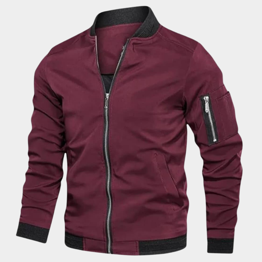 Silvan | Mens Classic Summer Bomber Jacket — Lightweight Bomber in 4 Colors S–3XL | Westmere