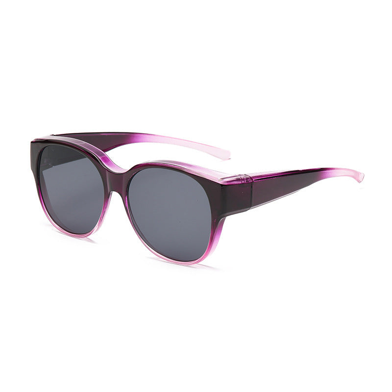 Oversized Polarized Fit-Over Sunglasses with UV400 Protection