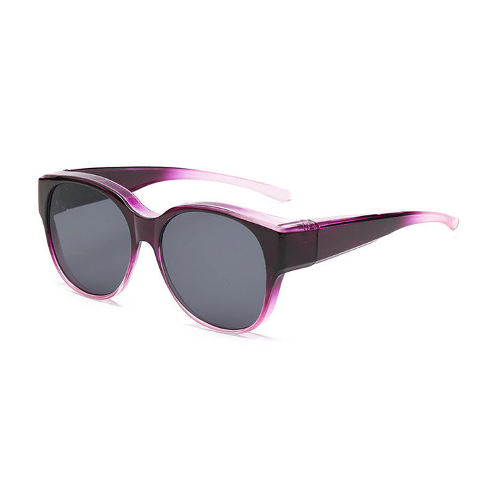 Oversized Polarized Fit-Over Sunglasses with UV400 Protection