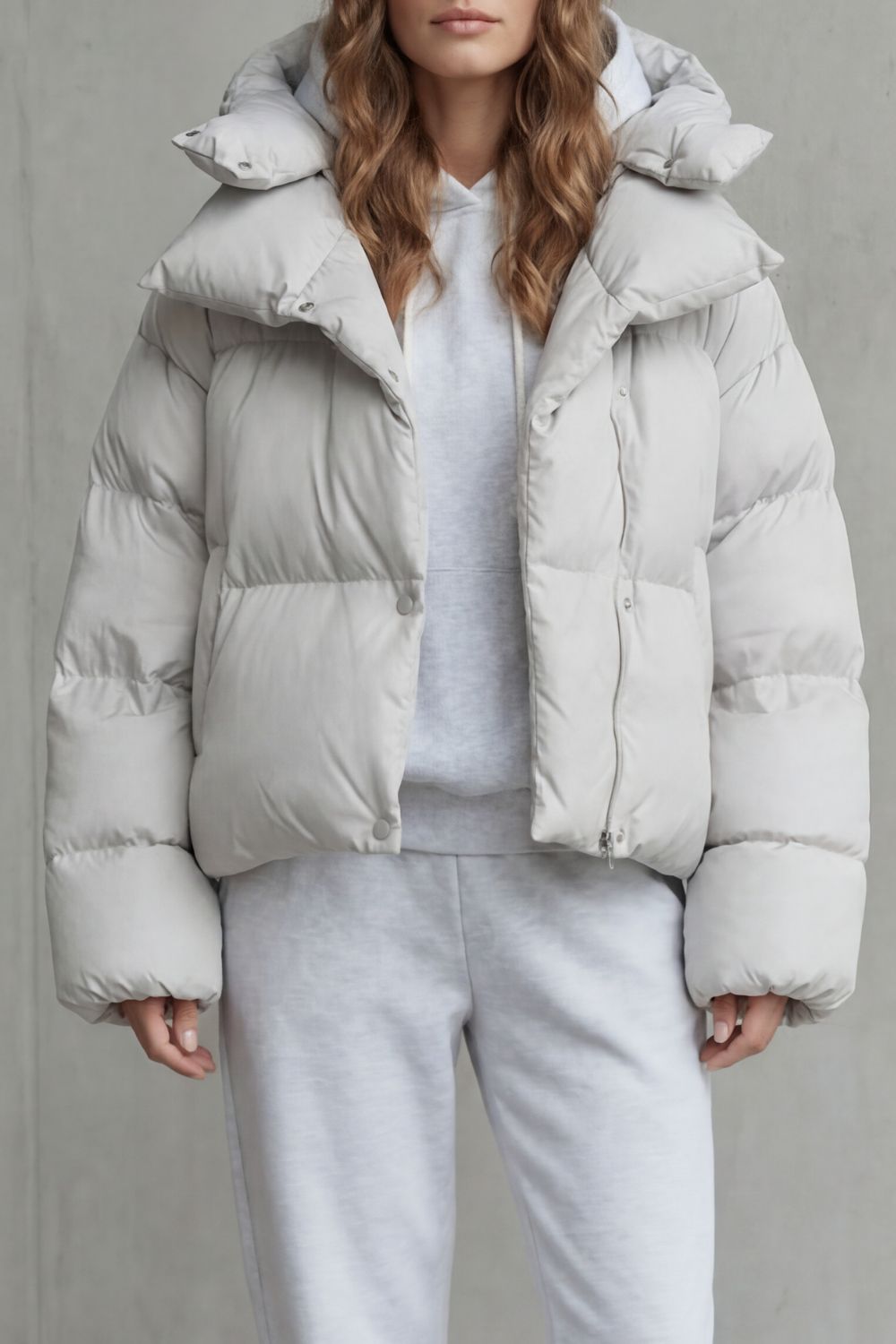 Cloud Soft Cropped Puffer Jacket for Women