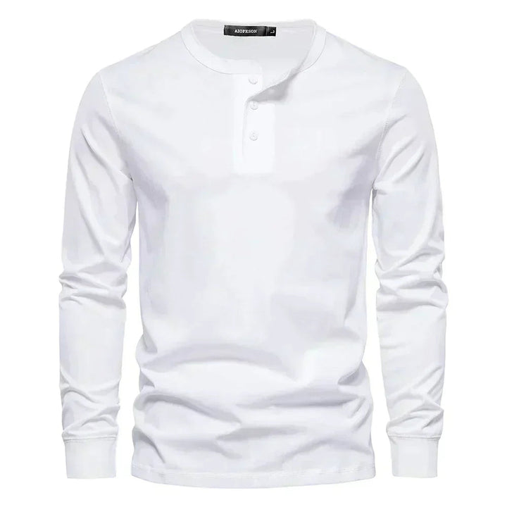 Men's Long Sleeve Shirt with Buttons Casual Comfortable Fit