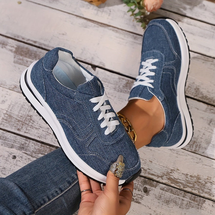 Classic Lace-Up Low-Top Sneaker for Women