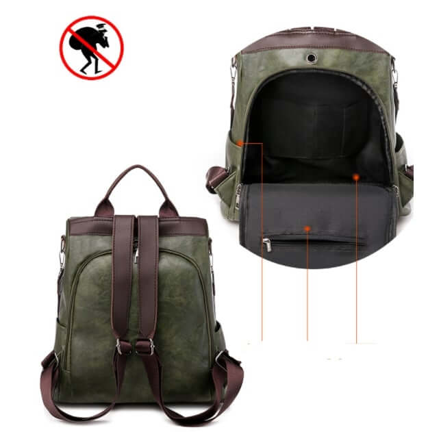 Stylish and versatile backpack with large capacity