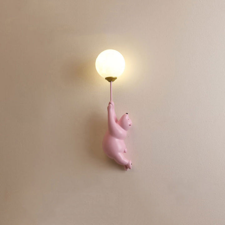 Bear Balloon Wall Lamp